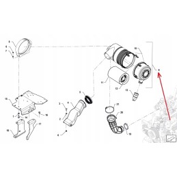 P5s11101101 oro filtras sukomplektuotas