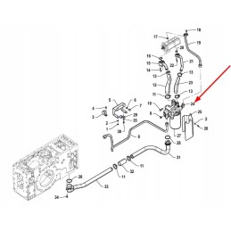 P5p54101013 hidraulinio filtro pagrindas