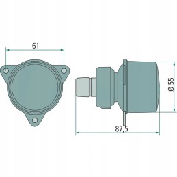 Hella posūkio žibintas 2ba008221001