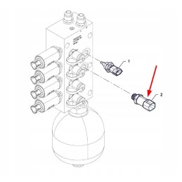 P5p48801006 hidraulinės sistemos slėgio jutiklis