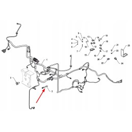 P5p48201193 priekinių žibintų gedimo aptikimo jutiklis