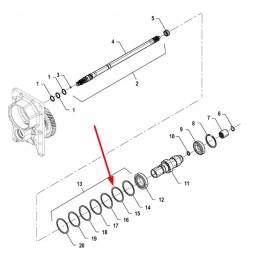 P5p41102159 tarpiklis 88 x 100 x 0 9 mm