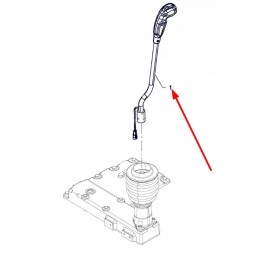 P5p37401014 pavarų svirtis