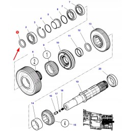 4300016m1 tarpiklis 95 x 0 35