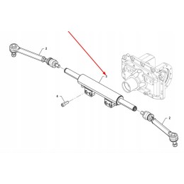 P5m31801101 vairo sistemos hidraulinis cilindras