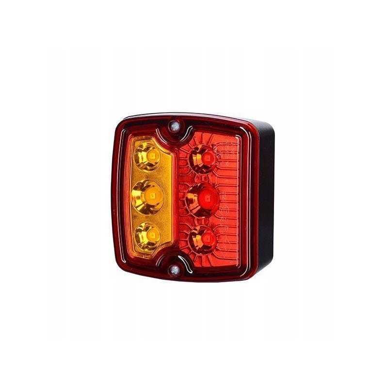 LED kvadratinis galinis žibintas 12 24v