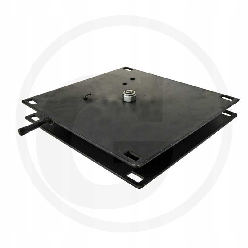 Granito 360 laipsnių pasukama plokštė darbo kėdėms