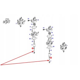 F404150071100 stabdžių cilindro pleištas