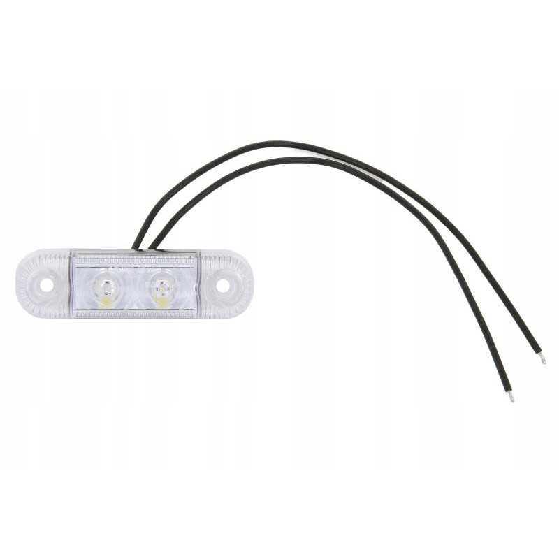 Šoninis žymeklis LP baltas LED 12 24v buvo 282