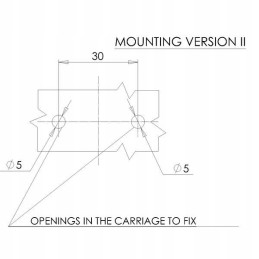 Stačiakampis priekinis gabaritinis žibintas, LED 12 24v