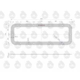 Reduktoriaus apatinis sandariklis krazelitas 0 8mm c 360 sp