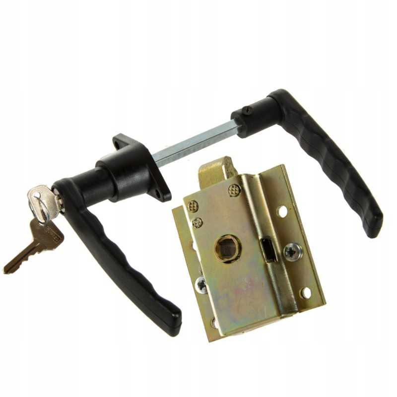 Dešinysis spynos komplektas su rankena ir raktu c 385 912 zetor