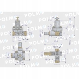 Oro slėgio reguliatorius c 330 c 360 c 385 polmo