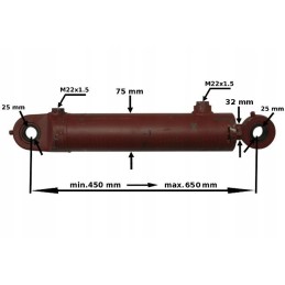 Hidraulinis vairo stiprintuvo cilindras Ursus C 385 4x4