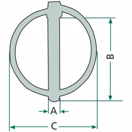 45 mm granito segtukų rinkinys
