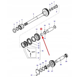 Va097193 pavarų dėžės įvorė