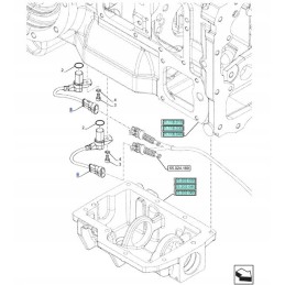 Jutiklis new Holland t4 t5 korpusas jxn 87564757 481153