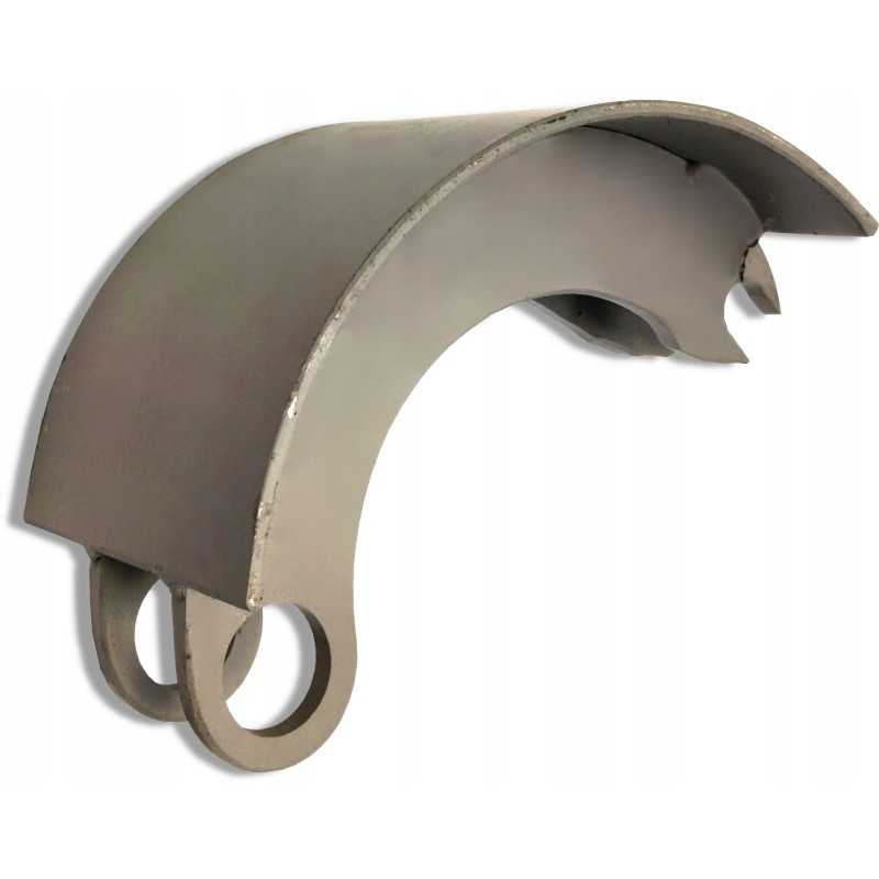 Stabdžių trinkelė, nepadengta, 140 mm, antgalis Nr. 2531