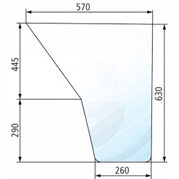 Renault langas, kabina, apatinės durys, 6005002913