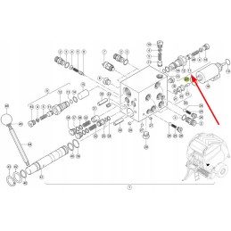 055785 0 vožtuvo įdėklas