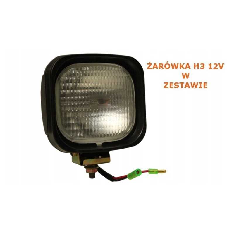 Kvadratinė halogeninė su h3 lempute 12v 55w
