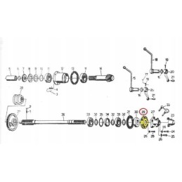 C 330 galios siųstuvo dangtelis