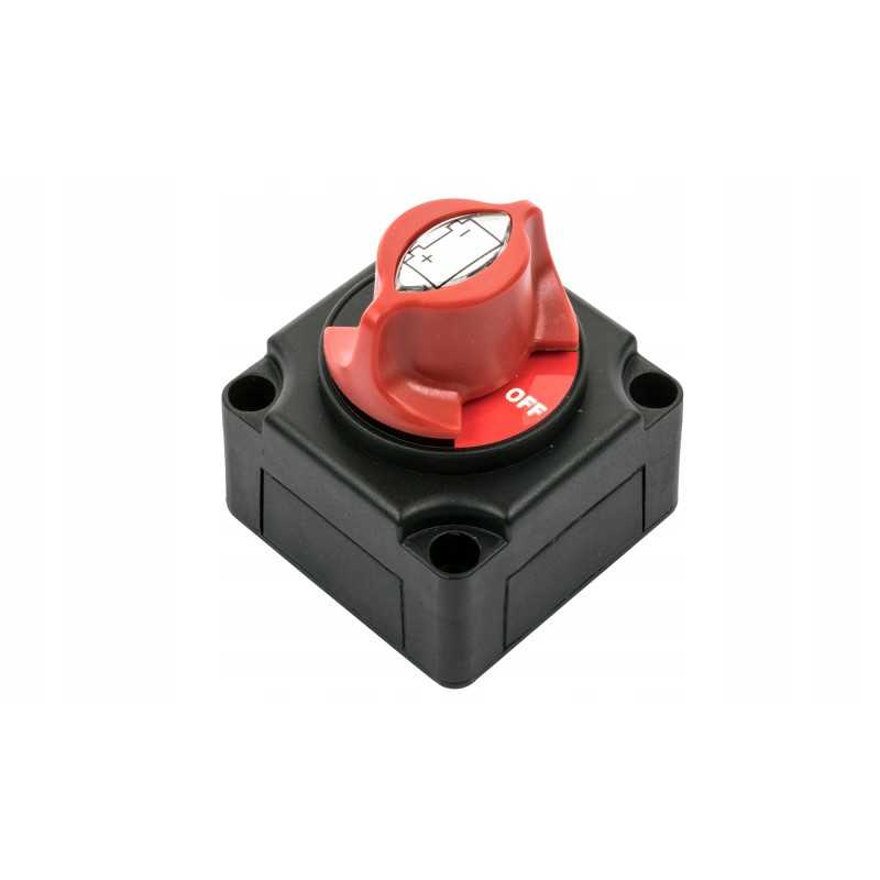 Maitinimo jungiklis, masės atjungiklis, hebel 12v 24v