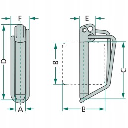 Smeigtukas 96mm 60mm 23mm 75mm rubig