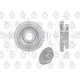 Stumdomas ratas su 36 46 891904m1 mf originalus ursus