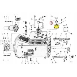 Pavarų svirties guolis c 330