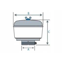 Massey Ferguson 135 14 išankstinio oro filtras