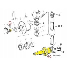 Kaištis 16 su veržle c 330 360