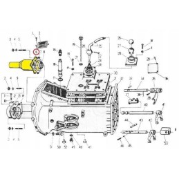 Varančiojo veleno guolio dangtis C 330
