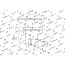 Mėlynas euro kištuko dangtelis