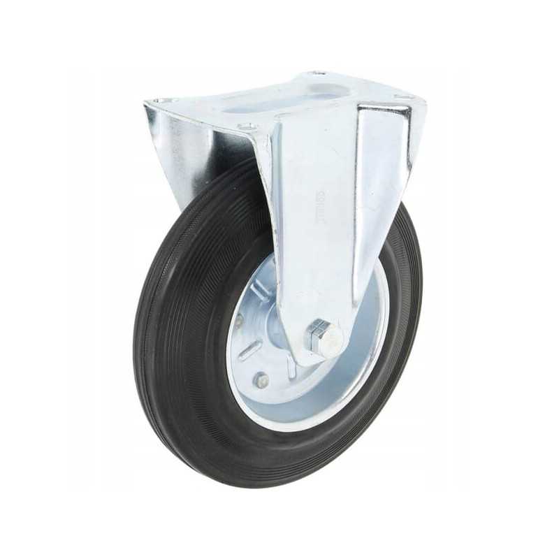 Plieninis-guminis ratas, 200 mm