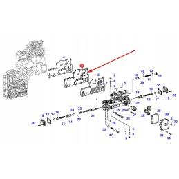 F514100095010 pavarų dėžės valdymo plokštė