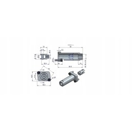 Hidraulinio skirstytuvo komplektas 40l m