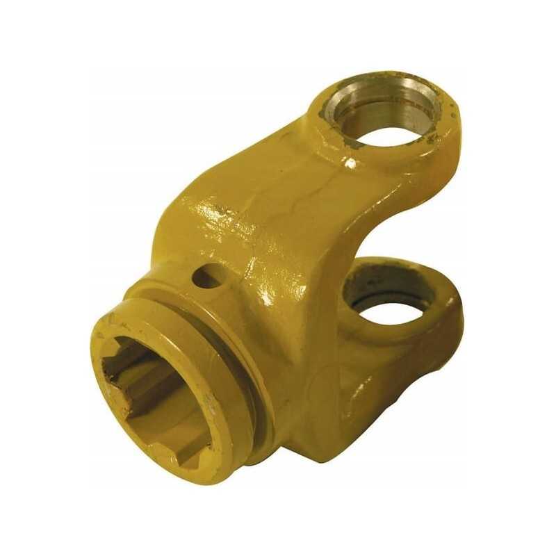 Šakė profiliuotam vamzdžiui su spyruokliniu žiedu 50 2