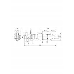 Pavarų dėžės svirtis c 385