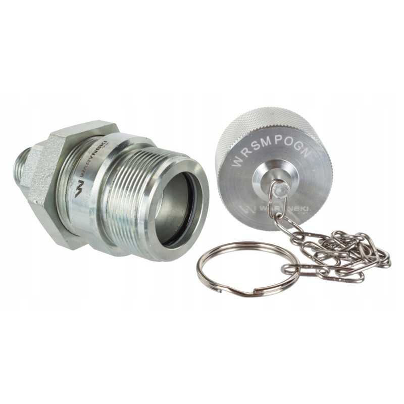 Bison m18x1 5 varžtų vožtuvų lizdo greitoji jungtis