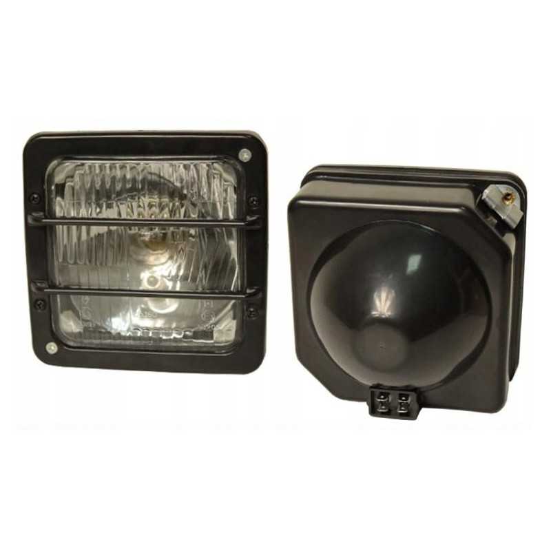 Priekinis žibintas priekinis žibintas su grotelių padėtimi