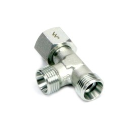 Hidraulinis asimetrinis metrinis trišakis bba m18x1 5