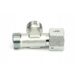 Hidraulinis asimetrinis metrinis trišakis bba m18x1 5