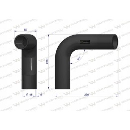 Viršutinis radiatoriaus vamzdis iš 056 Bizon Warynski