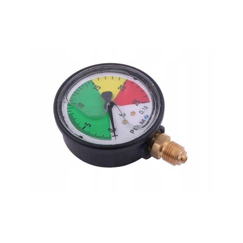 Glicerino manometras m63 0 25 bar sriegis g1 4