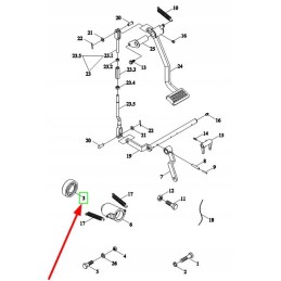 Te250 212 04 sankabos atleidimo guolis 40 x 68 x 17