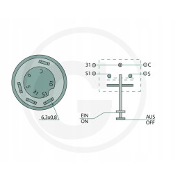 Renault kelio žibintų jungiklis 7700030856