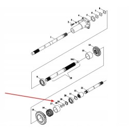Gbt3452 1 23 6x1 80g žiedinė kova