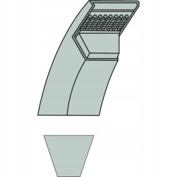 V formos diržas 690spa3185 spa 3185 agtech
