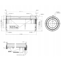 Donaldson p783730 oro filtras